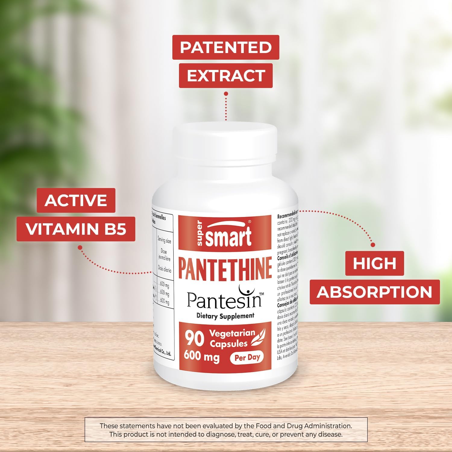 pantesin-pantethine-600mg-daily-supplement---active-vitamin-b5-non-gmo-gluten-free---90-vegetarian-capsules-2