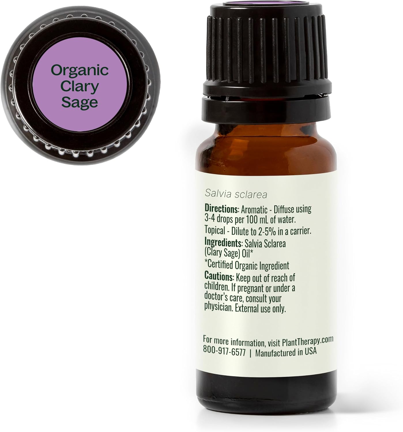 organic-clary-sage-essential-oil---10-ml-13-oz---100-pure-natural---aromatherapy-therapeutic-grade-9