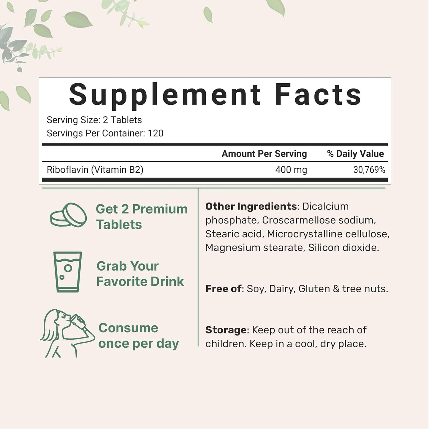 400mg-micro-ingredients-riboflavin-vitamin-b2-mini-tablets---240-count-non-gmo-b-vitamin-supplement-for-energy-easy-to-swallow-tablets-for-energy-production-2