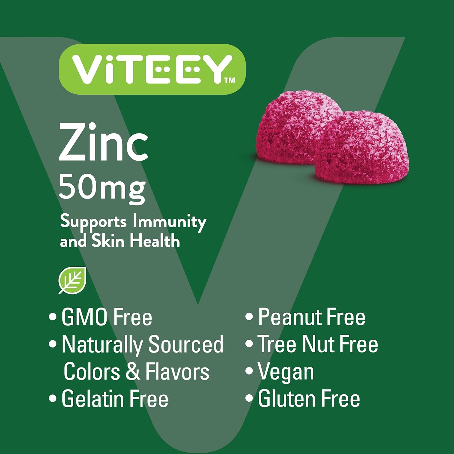 viteey-zinc-gummies-50mg-for-adults-teens---immune-antioxidant-support---vegan-berry-flavored-chewable-supplement-5