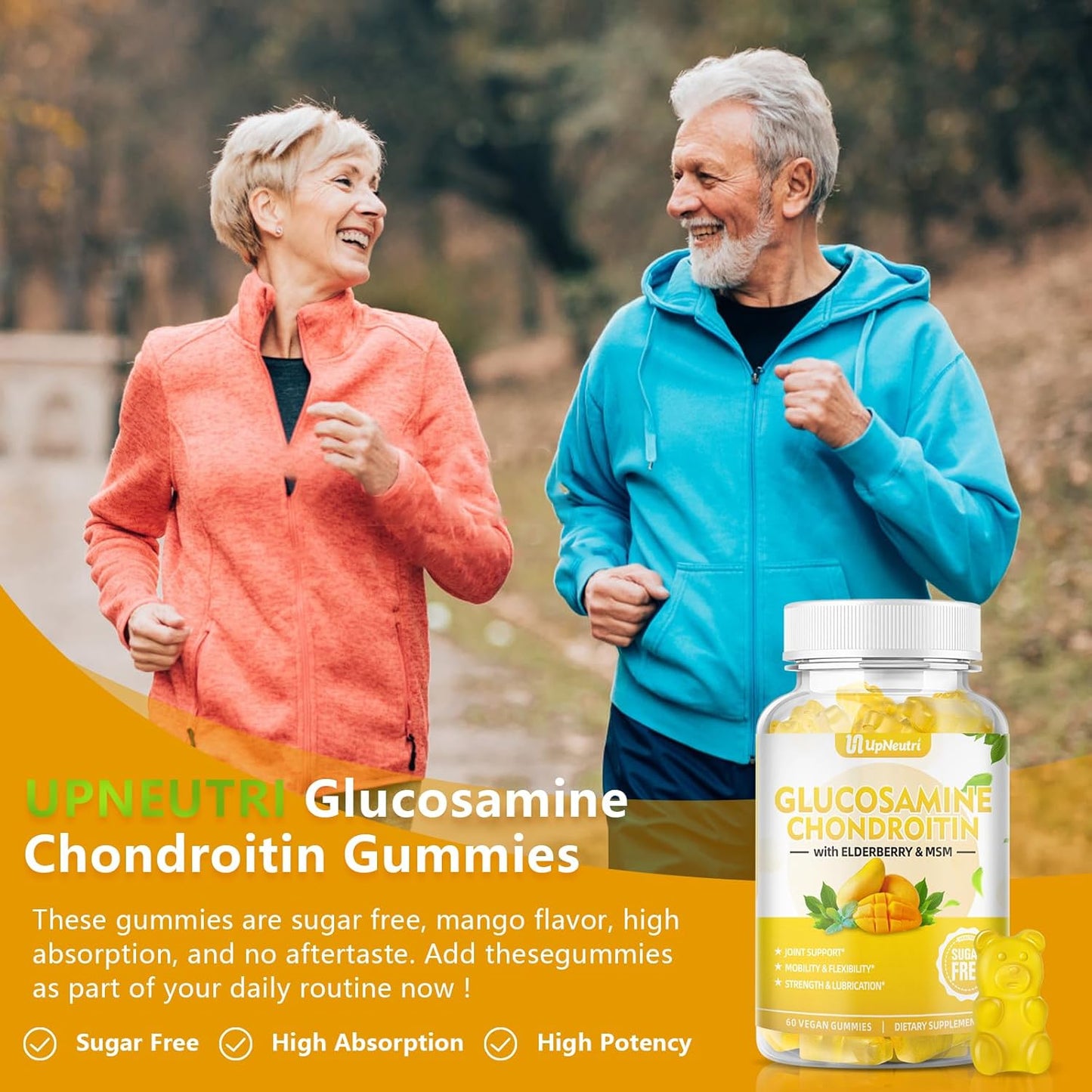 extra-strength-upneutri-sugar-free-glucosamine-chondroitin-gummies---joint-support-supplement-with-1500mg-glucosamine-chondroitin-msm-elderberry-and-turmeric-for-men-women---move-free-joint-health-formula-8