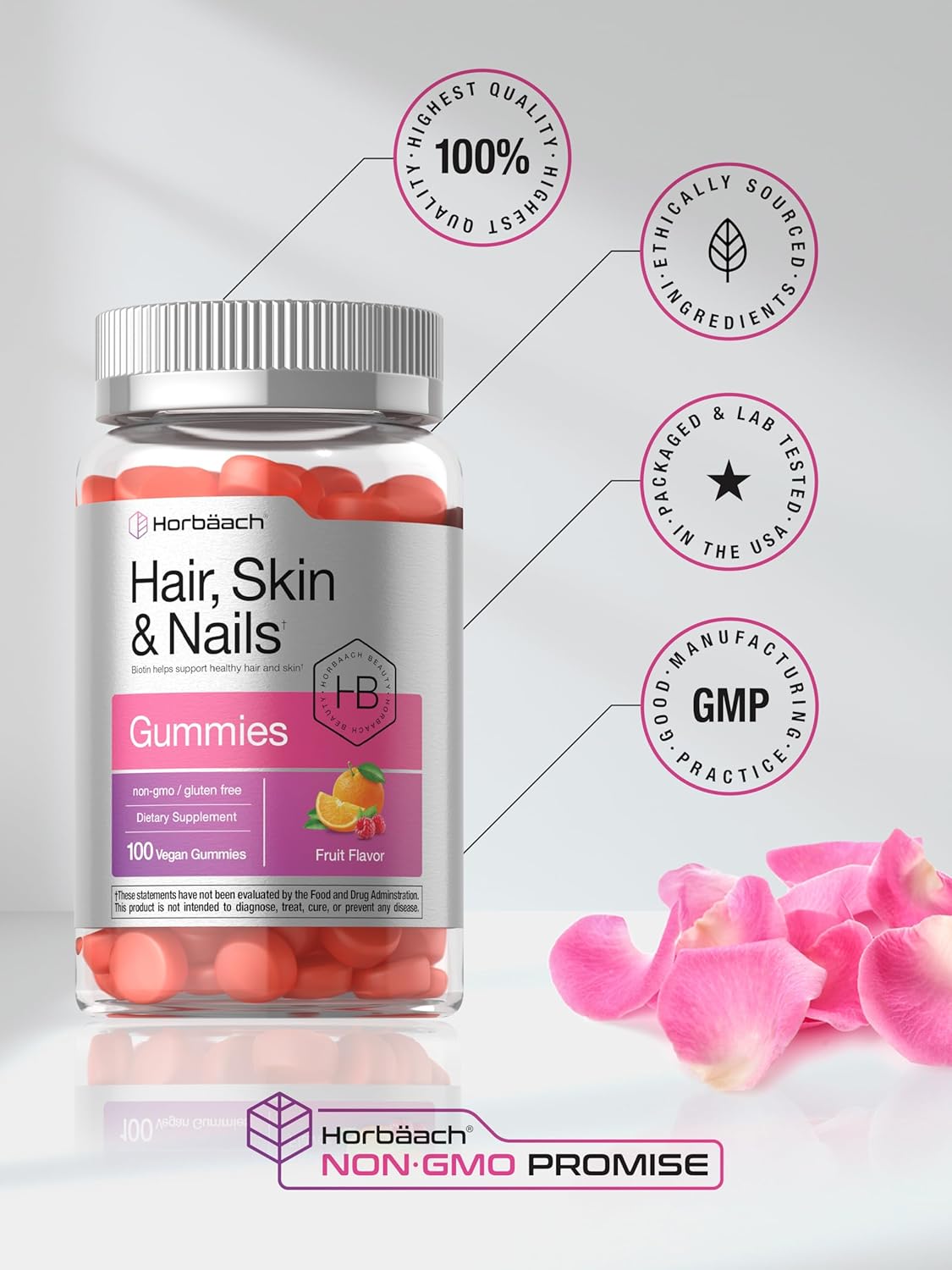 horbach-biotin-hair-skin-and-nails-gummies-100-count-fruit-flavored-vitamins-non-gmo-gluten-free-supplement-6