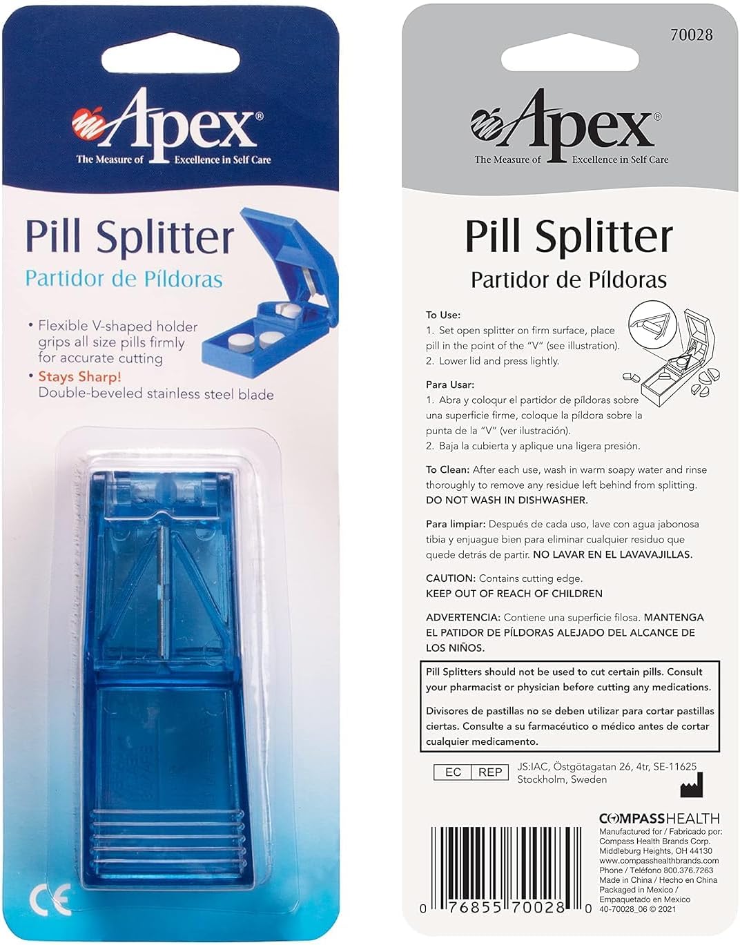 apex-pill-splitter---1-count-assorted-colors---convenient-medication-management-solution-8
