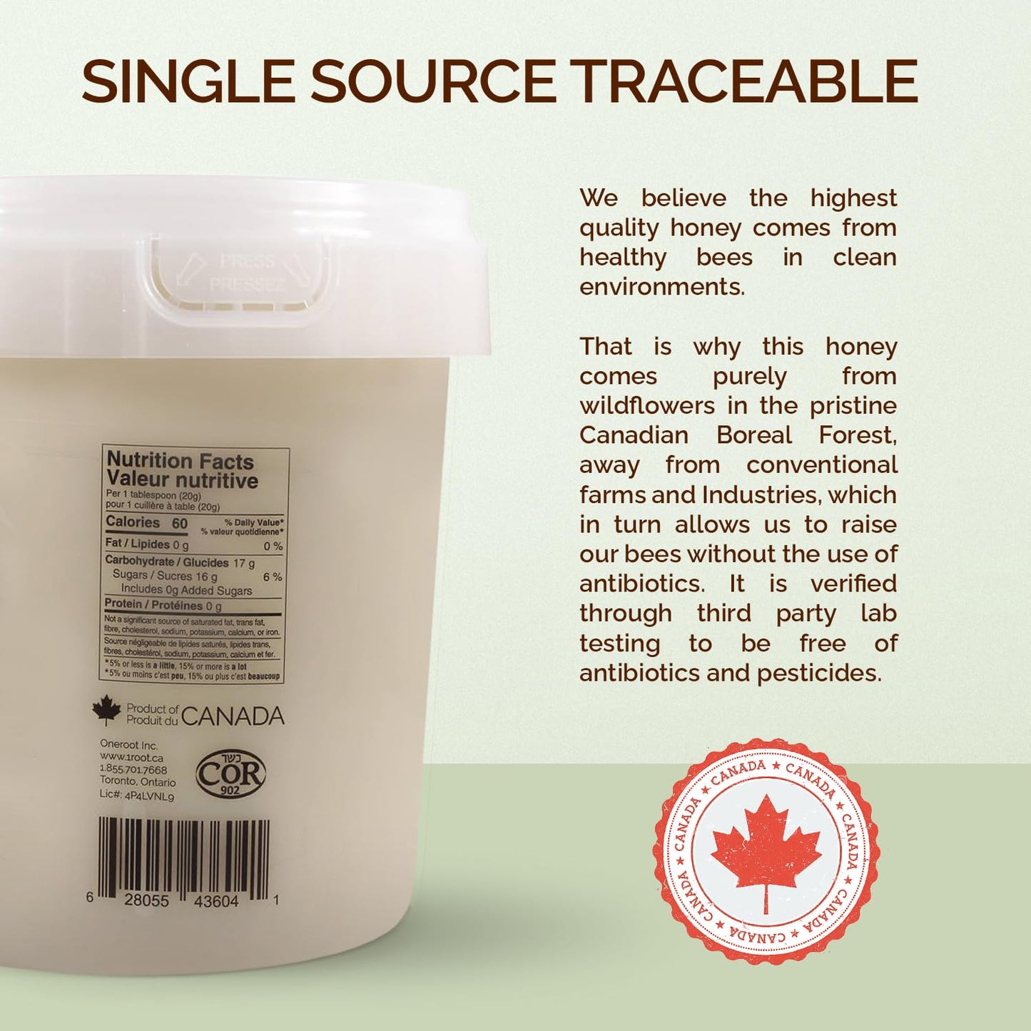 raw-canadian-wildflower-honey---unfiltered-unheated-creamed-honey-100-pure-nutrient-rich-with-enzymes-thick-natural-sweetener---66-lb-4