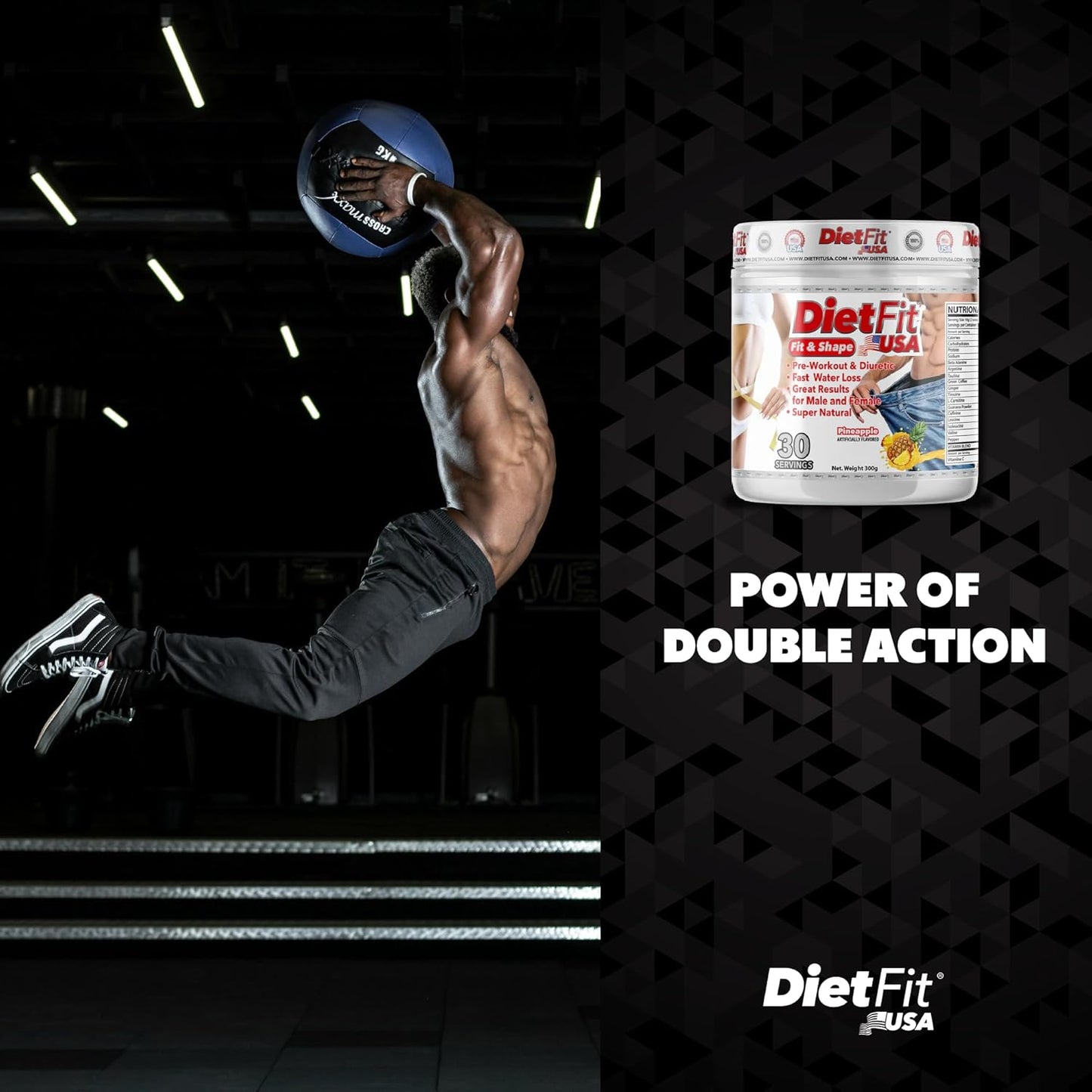 dietfit-pre-workout-and-diuretic-powder---hydroboost-2-in-1-with-pineapple-flavor---intense-energy-boost-for-fitness---30-servings-5
