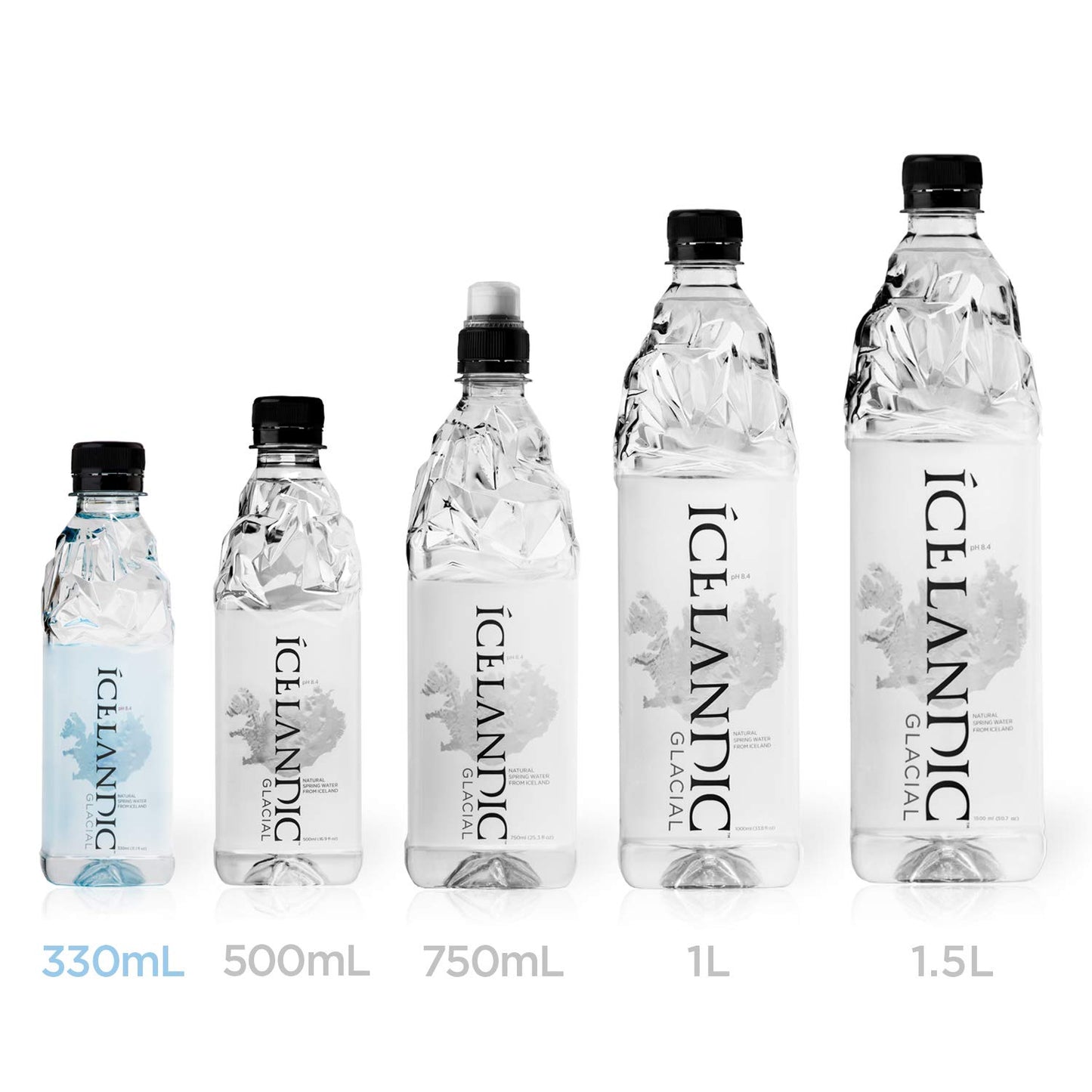 30 Count of Icelandic Glacial Natural Spring Alkaline Water, 11.16 Fl Oz - Pure and Refreshing Hydration in Convenient Packaging - Espot.com.au