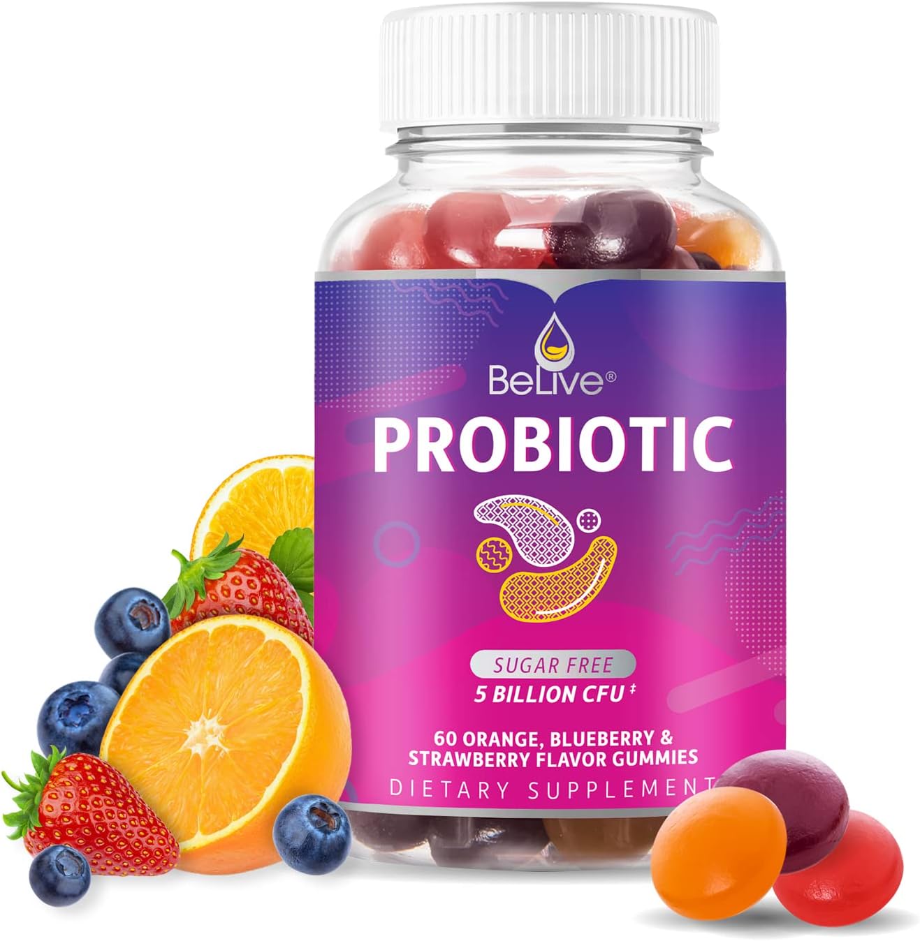 probiotic-gummies-with-5-billion-cfus-for-digestive-health---immune-support-for-men-women-kids---vegan-sugar-free---60-ct-blueberry-strawberry-orange-1