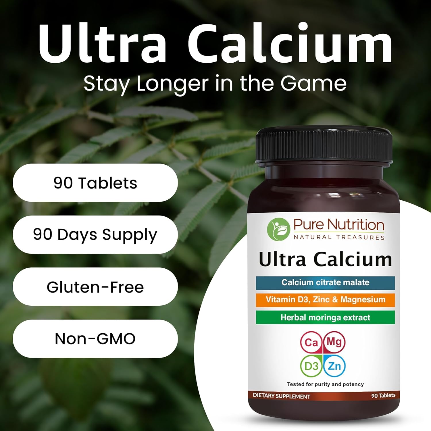 pure-nutrition-ultra-calcium-citrate-1000mg---highly-absorbable-calcium-supplement-with-vitamin-d-zinc-and-magnesium---90-vegetarian-tablets---non-gmo-and-gluten-free-4
