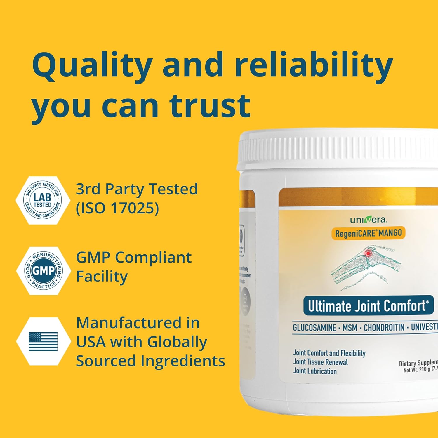 univera-regenicare-canister-glucosamine-chondroitin-msm-univestin---mango-flavor---joint-support-supplement-for-flexibility-mobility-cartilage-restoration---fsa-hsa-eligible---30-day-supply-7