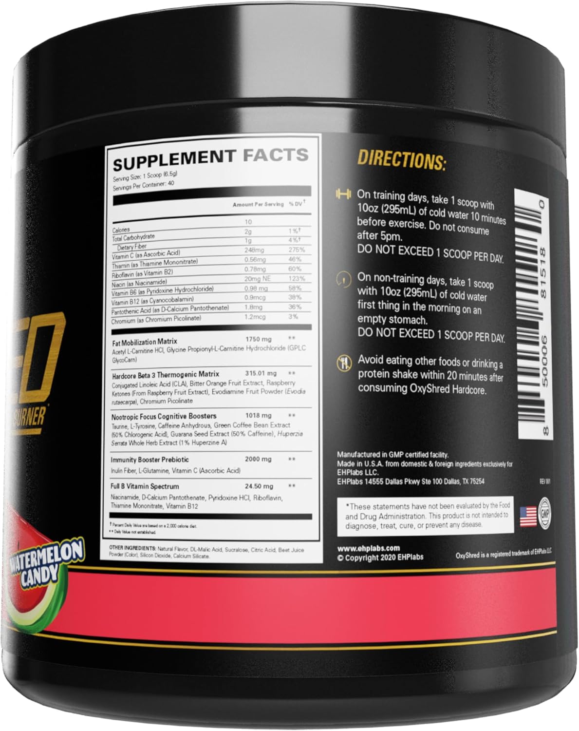 ehp-labs-oxyshred-hardcore-pre-workout-powder---energy-boost-drink-with-l-glutamine-acetyl-l-carnitine---watermelon-candy-flavor-40-servings-9