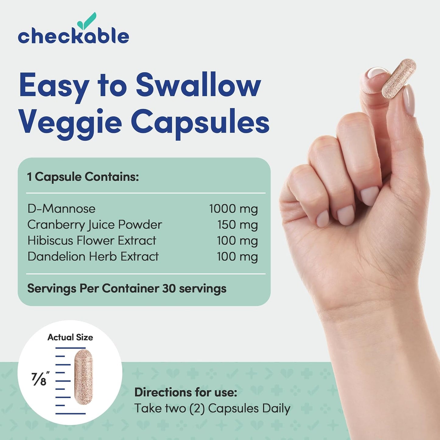 bladder-control-supplements-with-d-mannose-cranberry-hibiscus-dandelion---uti-treatment-for-women-men---60-cap---checkable-medical-6