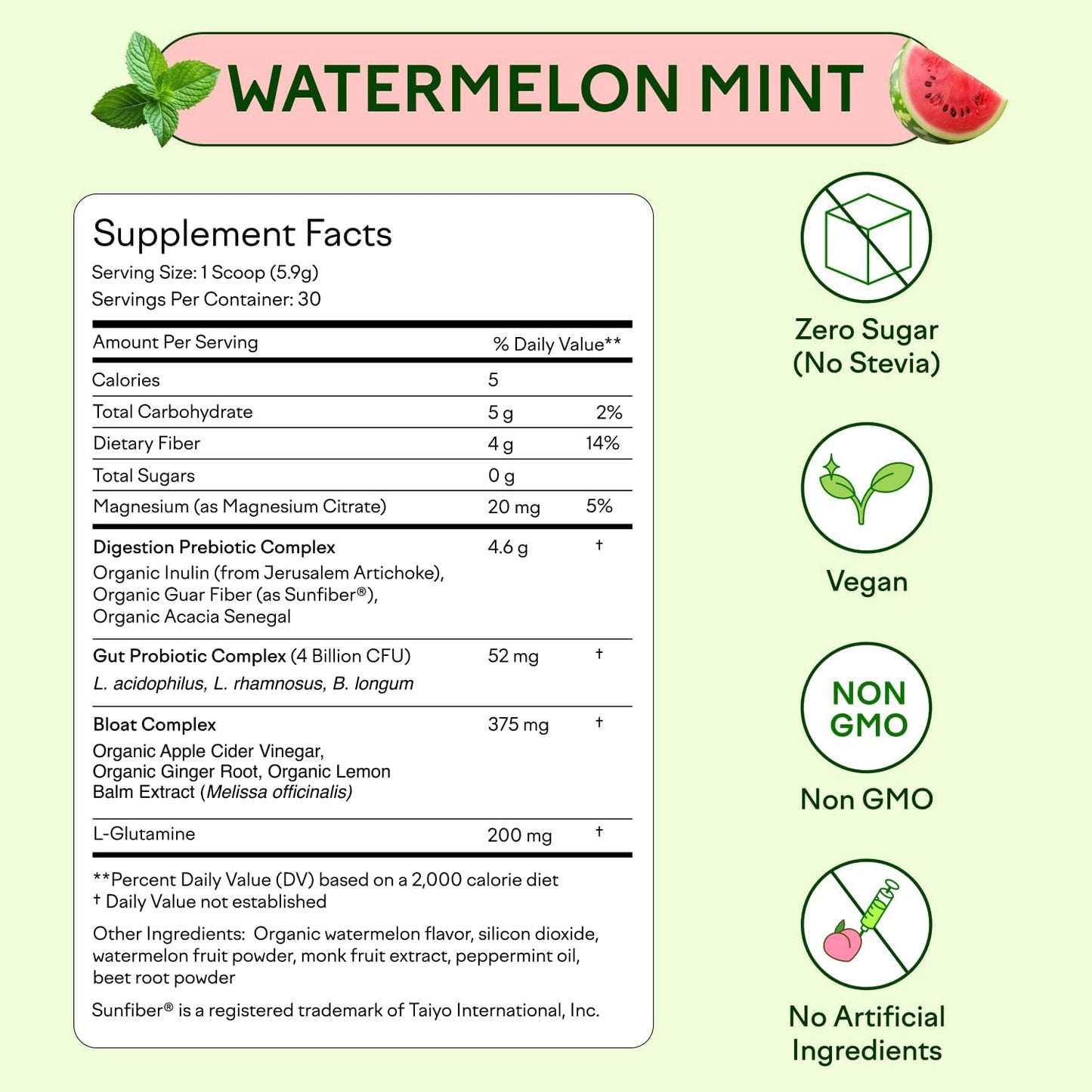 organic-prebiotic-probiotic-powder-for-gut-health-fiber-herbs-blend-sugar-free-non-gmo-vegan---watermelon-mint-flavor-30-servings-6