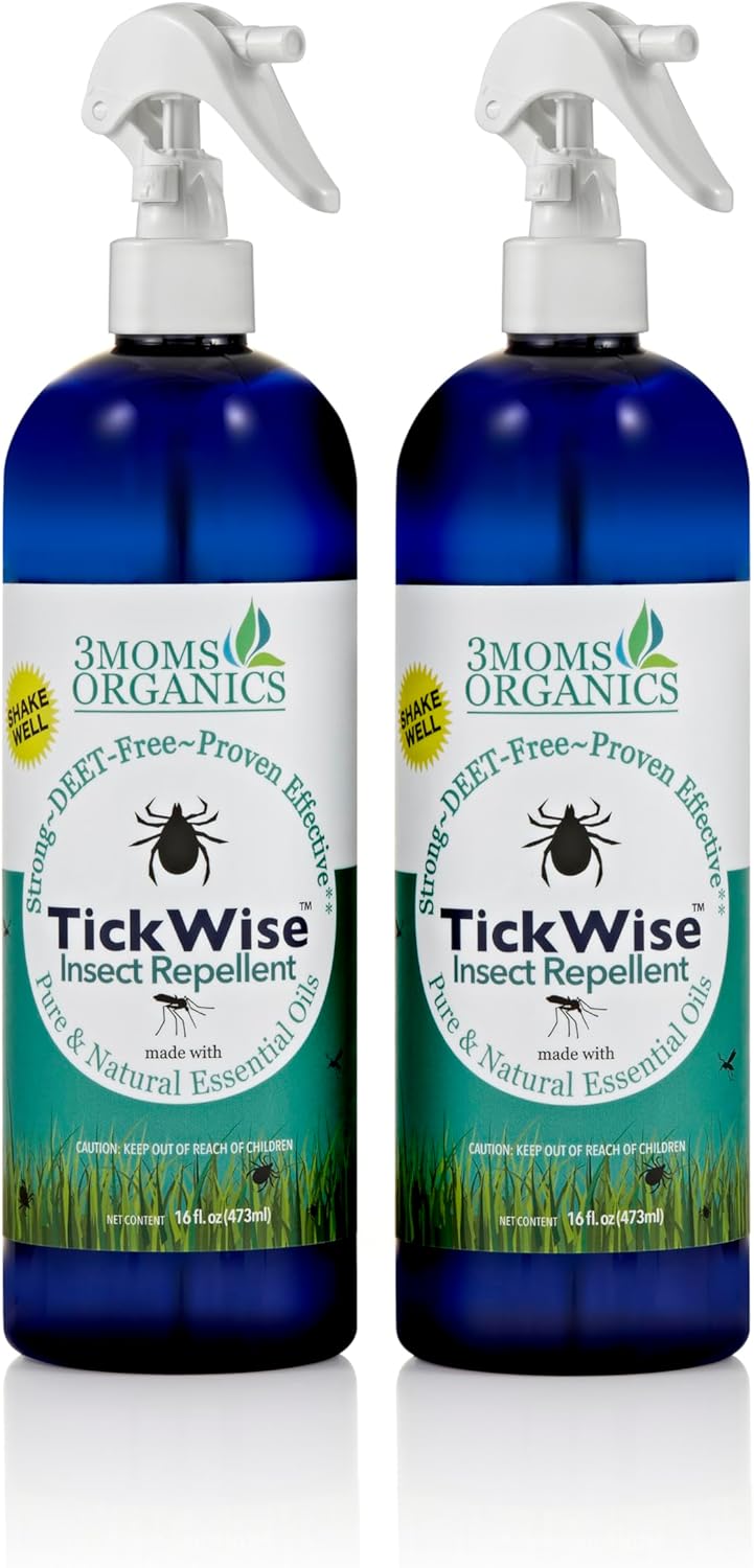 tickwise-16oz-extra-strength-double-mama-2-pack---deet-free-tick-and-insect-repellent---3-moms-organics---plant-based-essential-oils---all-natural-ingredients---safe-for-kids-adults-dogs-horses-1