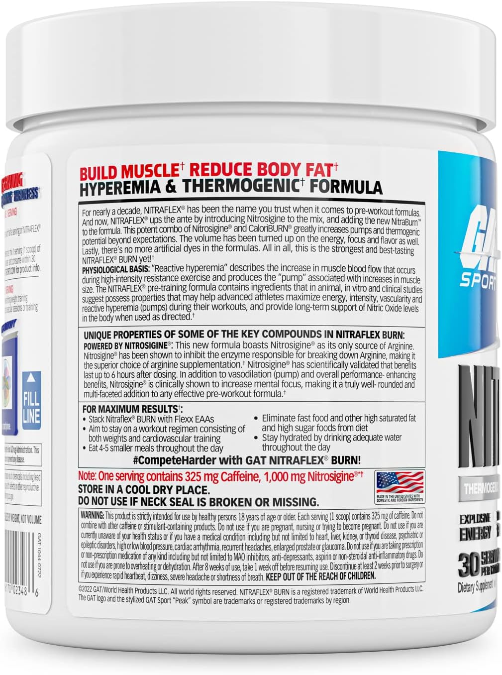 nitraflex-burn-pre-workout-thermogenic-powder---tropic-thunderburst-flavor-30-servings-by-gat-sport-3