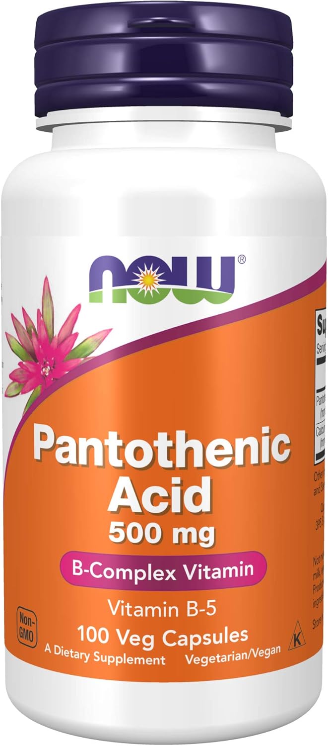 now-foods-pantothenic-acid-vitamin-b-5-500-mg---b-complex-vitamin---100-capsules-1