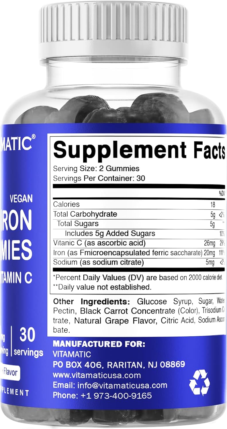 iron-gummies-supplement-with-vitamin-c---20mg-serving---60-vegan-gummies---iron-gummy-vitamins-for-men-women---pack-of-180-gummies-6