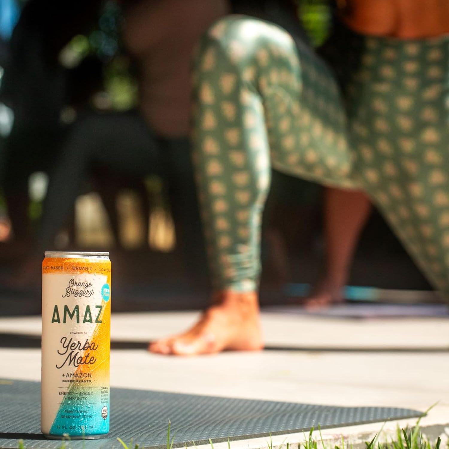 amaz-organic-sparkling-yerba-mate-super-plants-functional-drink-for-natural-energy-focus-immunity---bold-flavor-low-calorie-vegan---naturally-sweetened-with-real-juice---160mg-organic-caffeine---sustainably-sourced-orange-mint-12-pack-6
