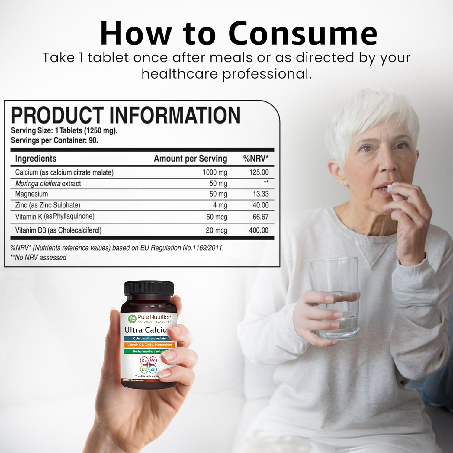 pure-nutrition-ultra-calcium-citrate-1000mg---highly-absorbable-calcium-supplement-with-vitamin-d-zinc-and-magnesium---90-vegetarian-tablets---non-gmo-and-gluten-free-7