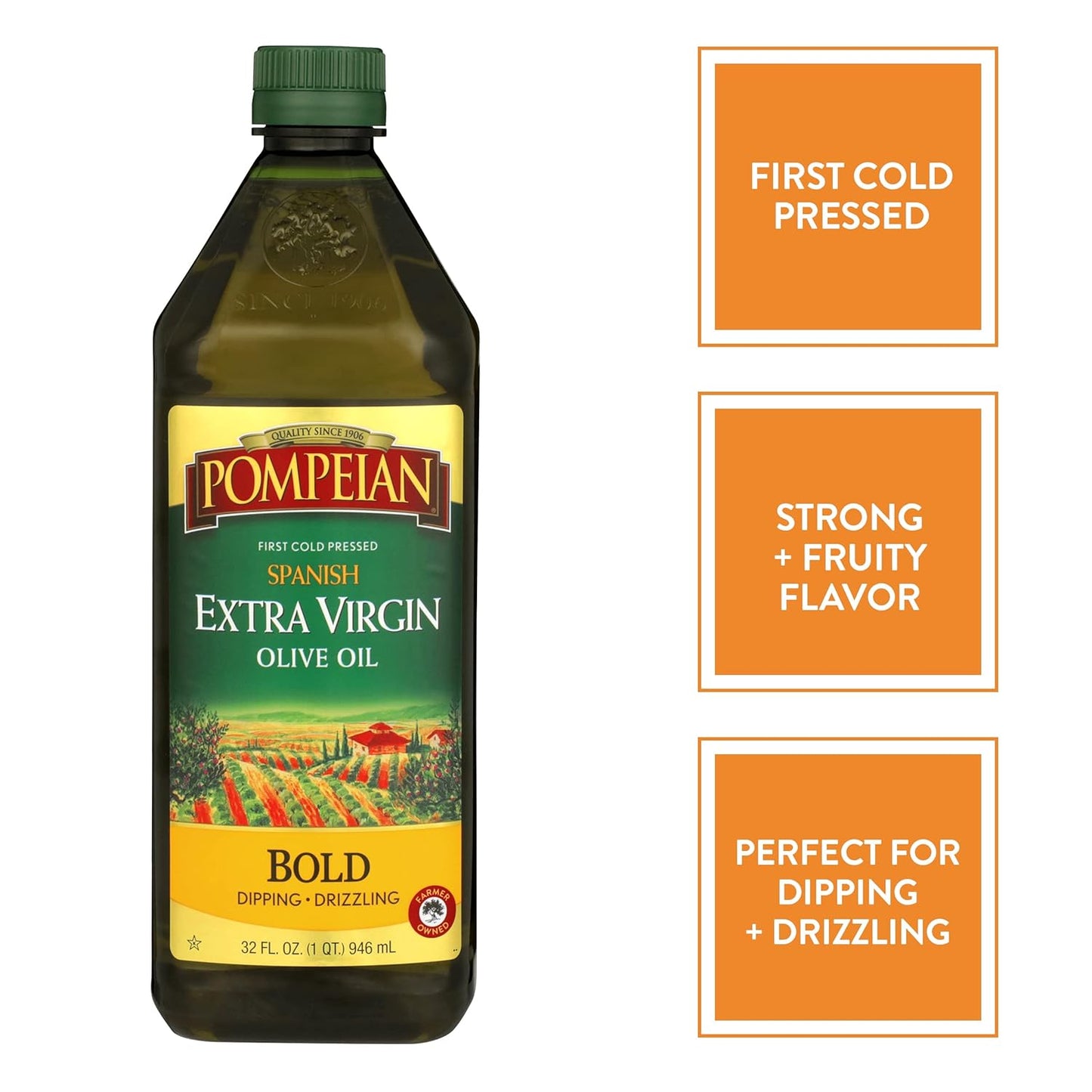32-fl-oz-pompeian-spanish-bold-extra-virgin-olive-oil---first-cold-pressed-with-strong-fruity-flavor-for-dipping-drizzling-2