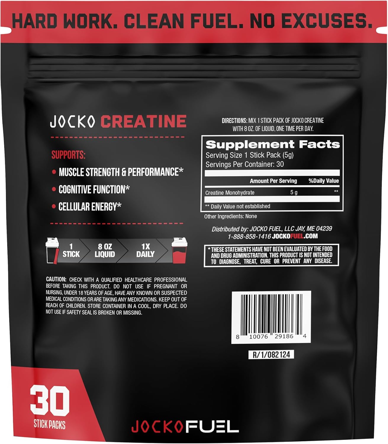 jocko-fuel-creatine-stick-packs---convenient-travel-packs-for-athletic-performance-muscle-health-unflavored-creatine-monohydrate-powder-supplement-30-servings---150g-4