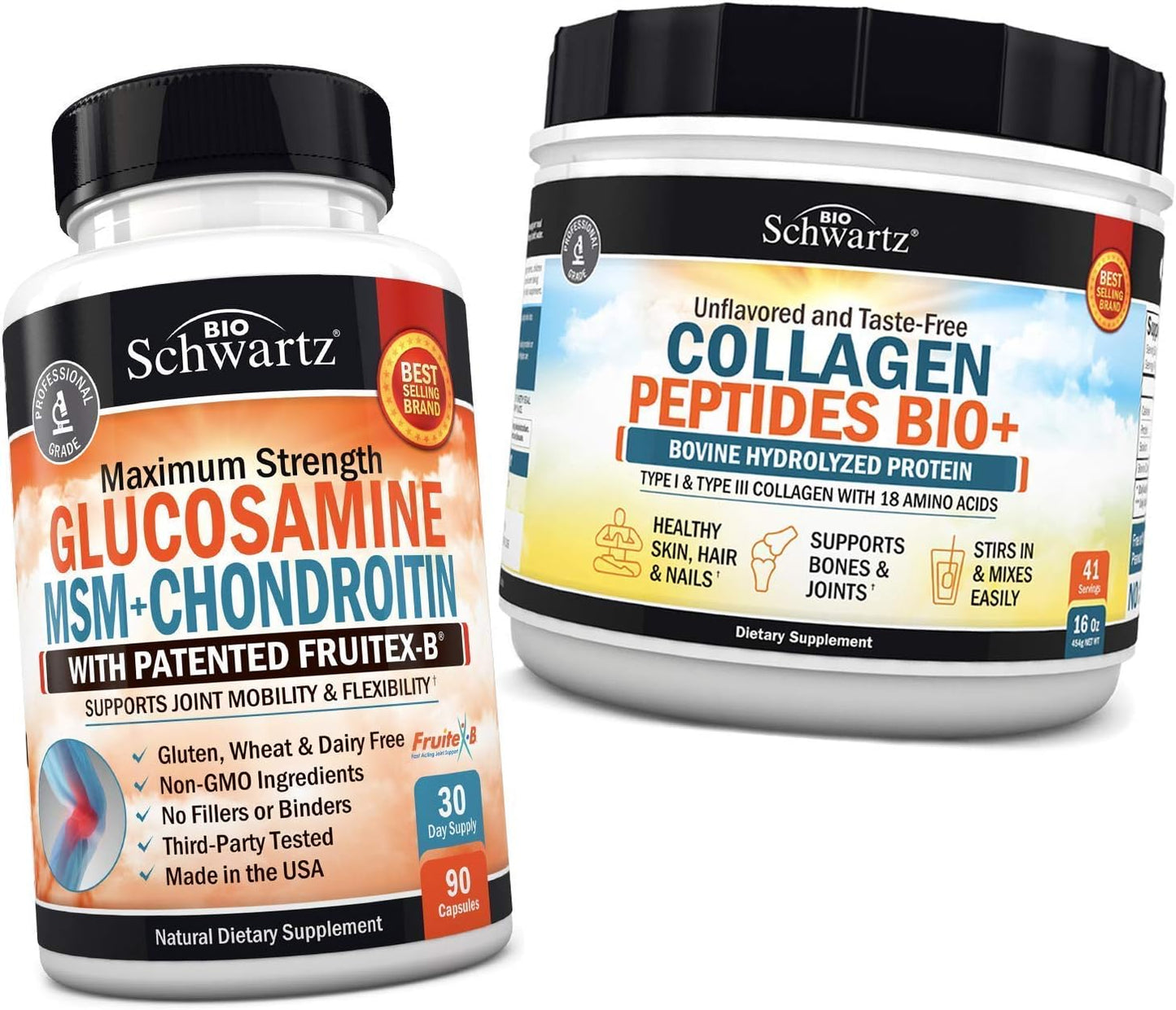 bioschwartz-collagen-peptides-powder-with-glucosamine-chondroitin-and-msm-for-healthy-bone-joint-support---promotes-flexibility-and-supports-cartilage-1