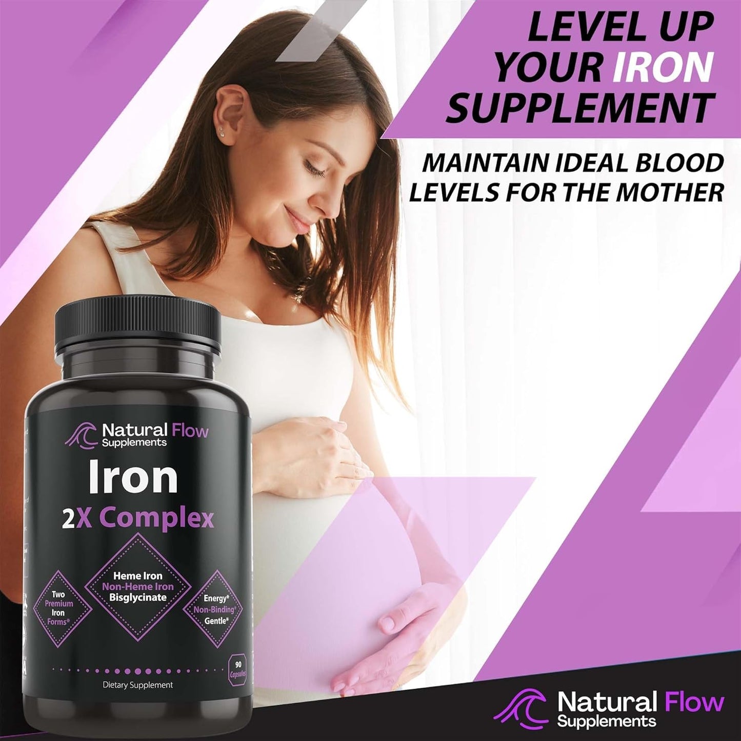 natural-flow-supplements-zinc-copper-and-vitamin-c-complex---3x-zinc-carnosine-and-iron-supplement---2x-heme-and-chelated-non-heme-iron-bisglycinate-formula-6