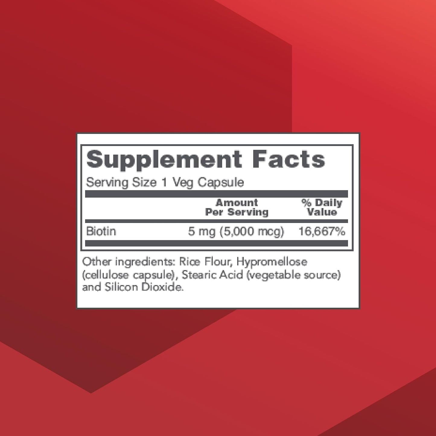 protocol-biotin-5000mcg-capsules---vitamin-b7-supplement-for-hair-skin-nails-support---promotes-carb-metabolism-cell-growth---90-veg-caps---protocol-for-life-balance-2