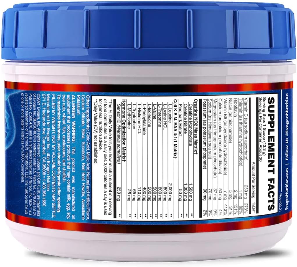 evogen-cell-kem-pr-sour-watermelon---post-workout-recovery-powder-with-creatine-monohydrate-bcaa-powder-and-eaas-for-strength-and-fullness---30-servings-2