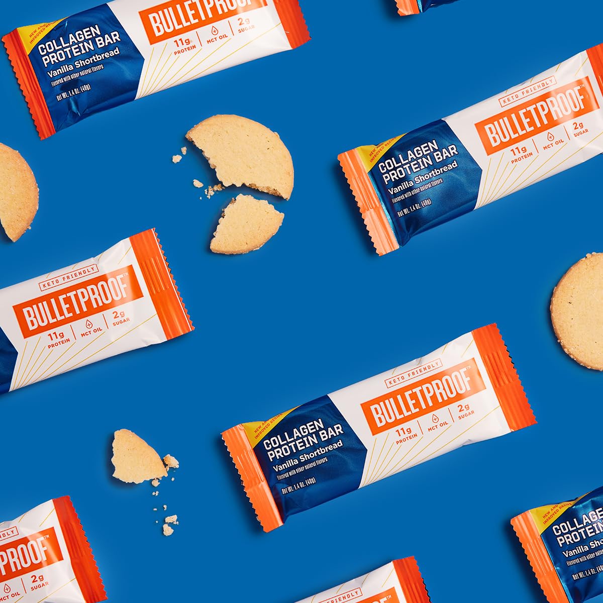 bulletproof-collagen-protein-bars---vanilla-shortbread-flavor---11g-protein---12-pack---grass-fed-healthy-snacks-with-mct-oil---low-sugar-option---no-added-sugar-3