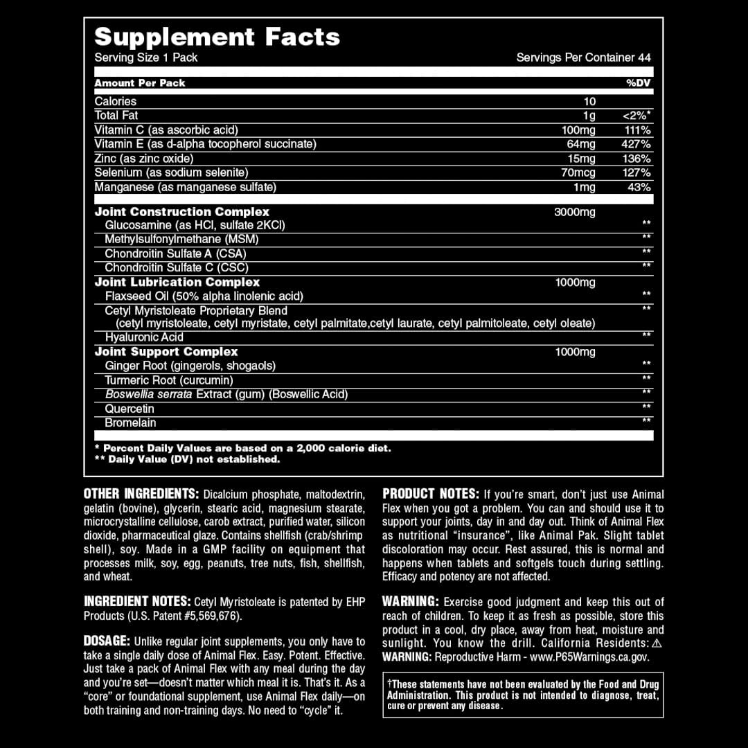 animal-flex-joint-support-supplement-with-glucosamine-chondroitin-turmeric-msm-and-boswellia-for-pain-relief-in-muscles-back-knees-shoulders-and-hips---44-packs-3