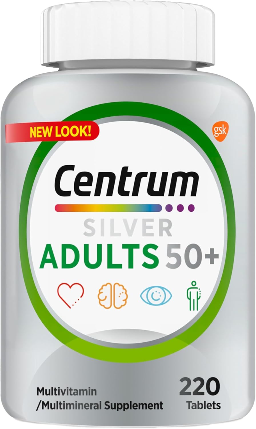 centrum-silver-multivitamin-for-adults-50-plus---220-ct---supports-memory-and-cognition---gluten-free---non-gmo---vitamin-d3-b-vitamins-4