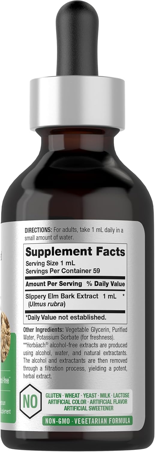 organic-slippery-elm-liquid-drops---2-fl-oz---vegetarian-alcohol-free-tincture---non-gmo-gluten-free-2