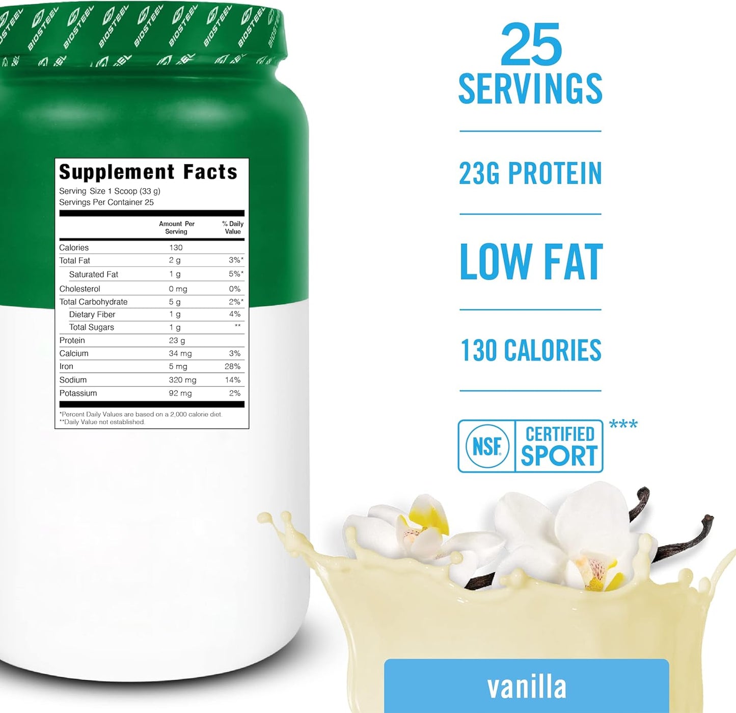 vanilla-biosteel-plant-based-protein-powder---nsf-certified-18-lbs-22g-protein-25-servings---vegan-protein-with-brown-rice-pea-pumpkin-seed---premium-plant-protein-powder-2