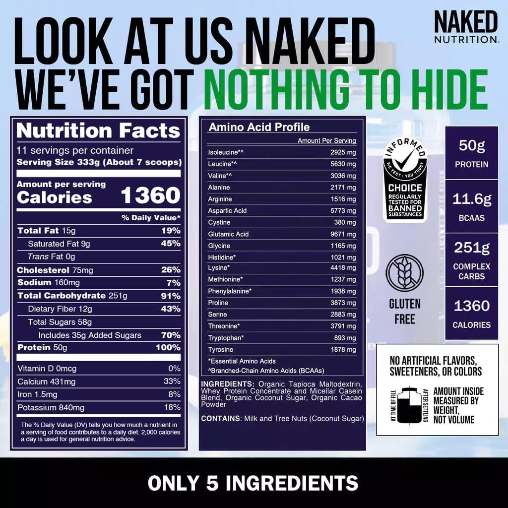 naked-nutrition-chocolate-mass-gainer-protein-powder---8lb-bulk-all-natural-weight-gainer-1360-calories-gmo-free-4