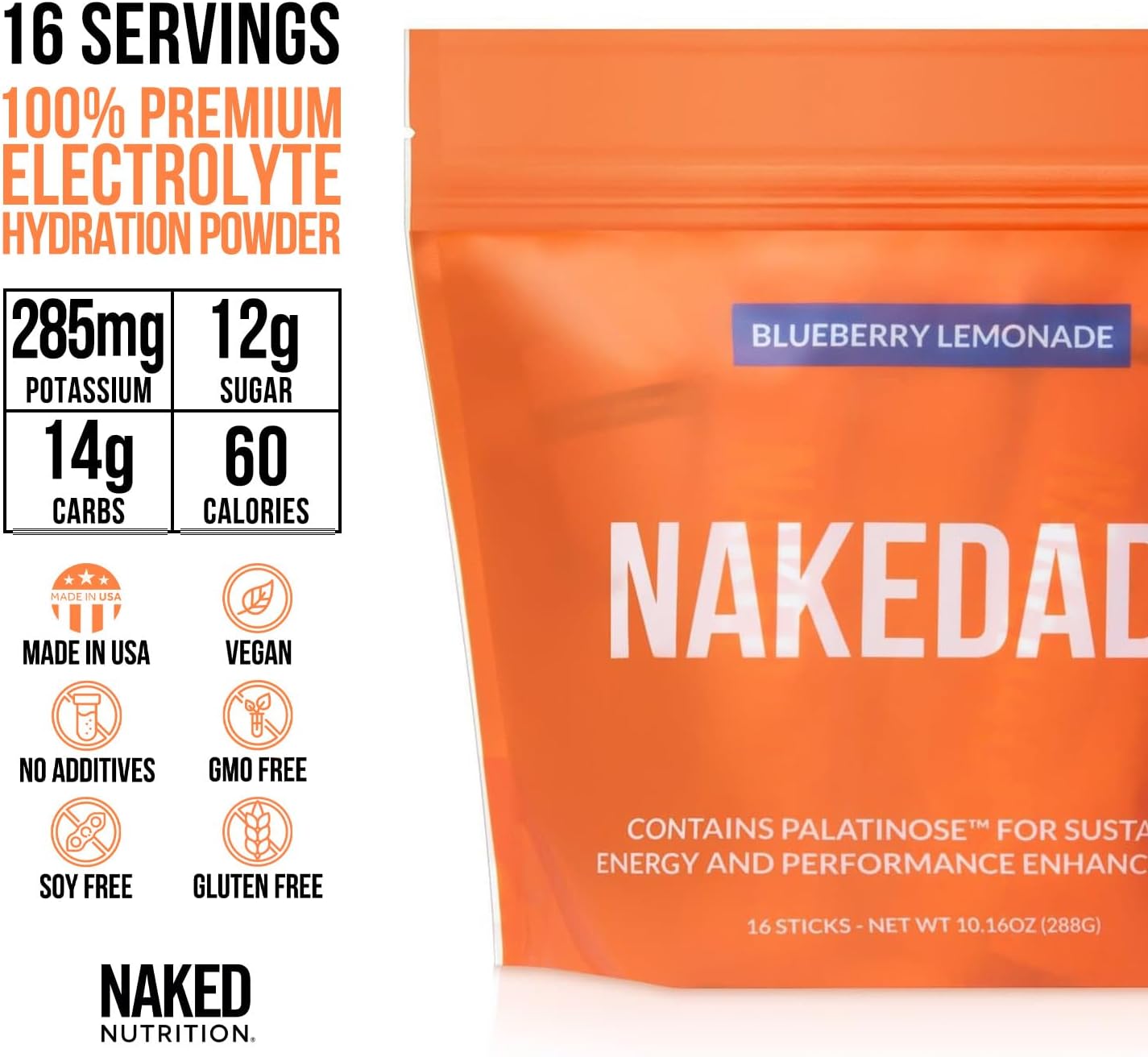 blueberry-lemonade-electrolyte-powder-for-performance---naked-nutrition-nakedade-sports-drink-powder---gmo-free-dairy-free-gluten-free---16-sticks-3