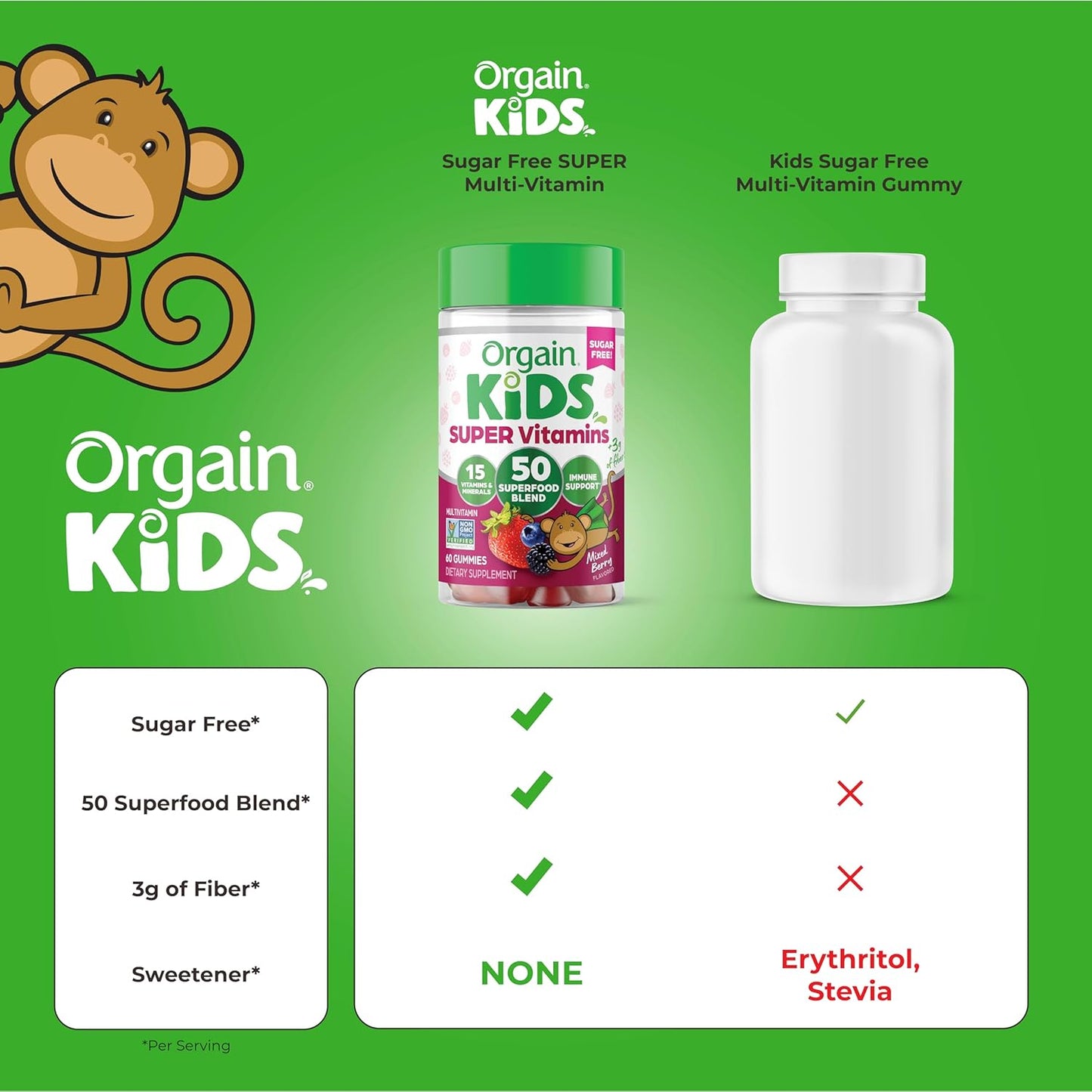 plant-based-orgain-kids-sugar-free-multivitamin-gummies---mixed-berry-flavor---immune-support-fiber---50-superfoods---15-vitamins-minerals---ages-4---1-month-supply---60-gummies-7