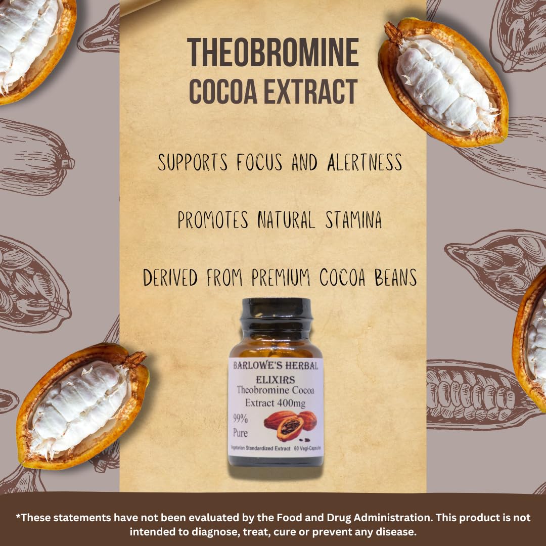 high-purity-theobromine-cocoa-extract-capsules---400mg-barlowes-herbal-elixirs-99-theobroma-cacao-vegan-additive-free-3