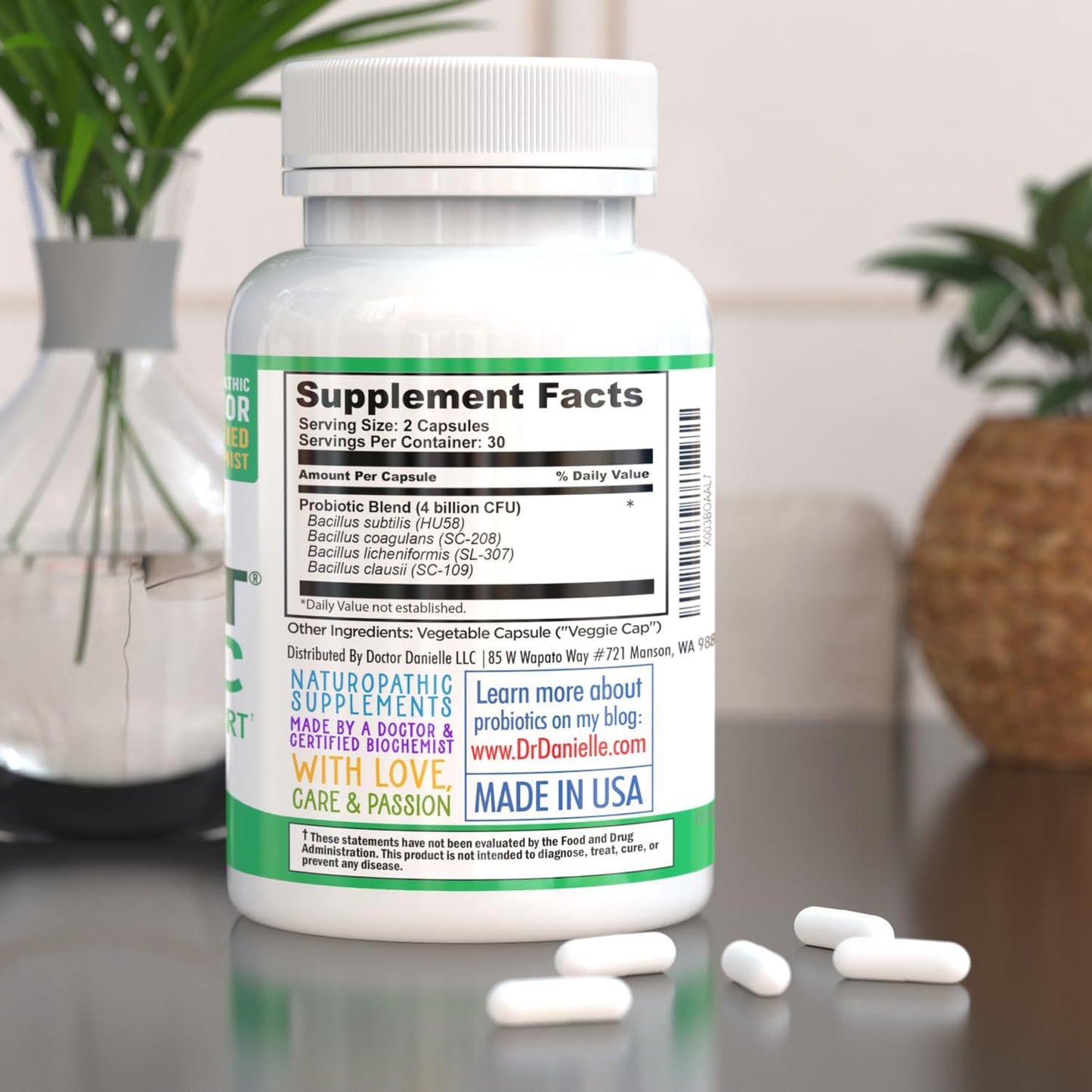 dr-danielle-shelf-stable-bacillus-probiotic-supplement-for-women-and-men---gut-assist-probiotics-by-dr-danielle---60-capsules-3