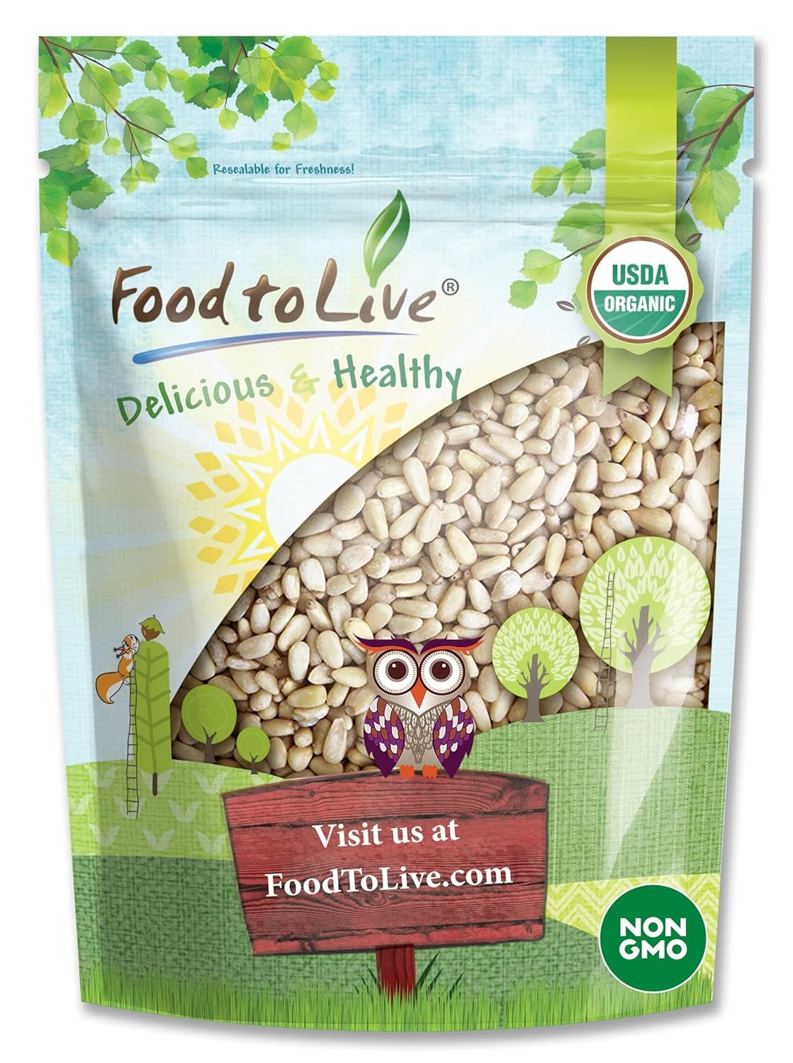 organic-pine-nuts-8oz---non-gmo-whole-raw-pignolias-vegan-kosher-snack---vitamin-e-protein---pesto-salads-desserts-1