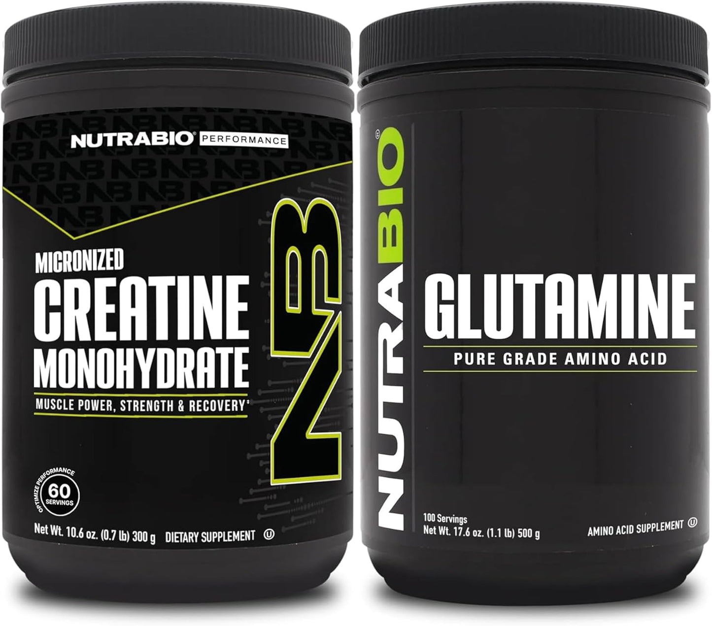 bundle-deal-nutrabio-creatine-monohydrate-300g-and-l-glutamine-powder-500g-for-muscle-energy-recovery-and-strength-unflavored-workout-supplements-1