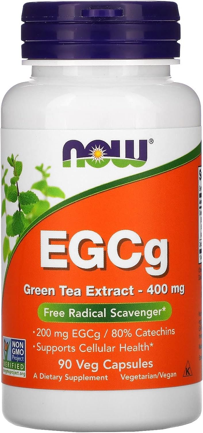 Now Foods Green Tea Extract 400mg Capsules, 90 Count - Powerful Antioxidant Supplement for Weight Management and Heart Health - Espot.com.au