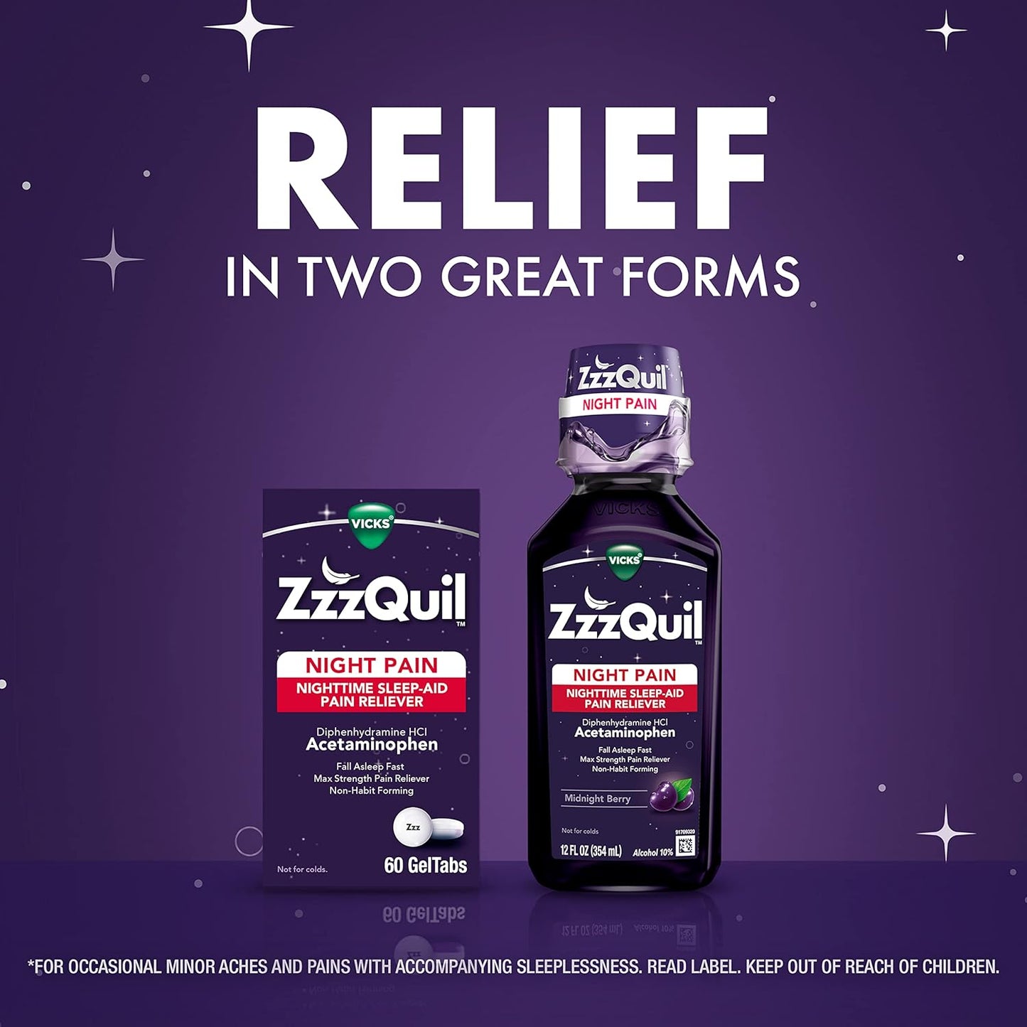 max-strength-zzzquil-liquid-pain-reliever-sleep-aid-midnight-berry-1000mg-acetaminophen-50mg-diphenhydramine-hci-non-habit-forming-2-pack---24-fl-oz-5