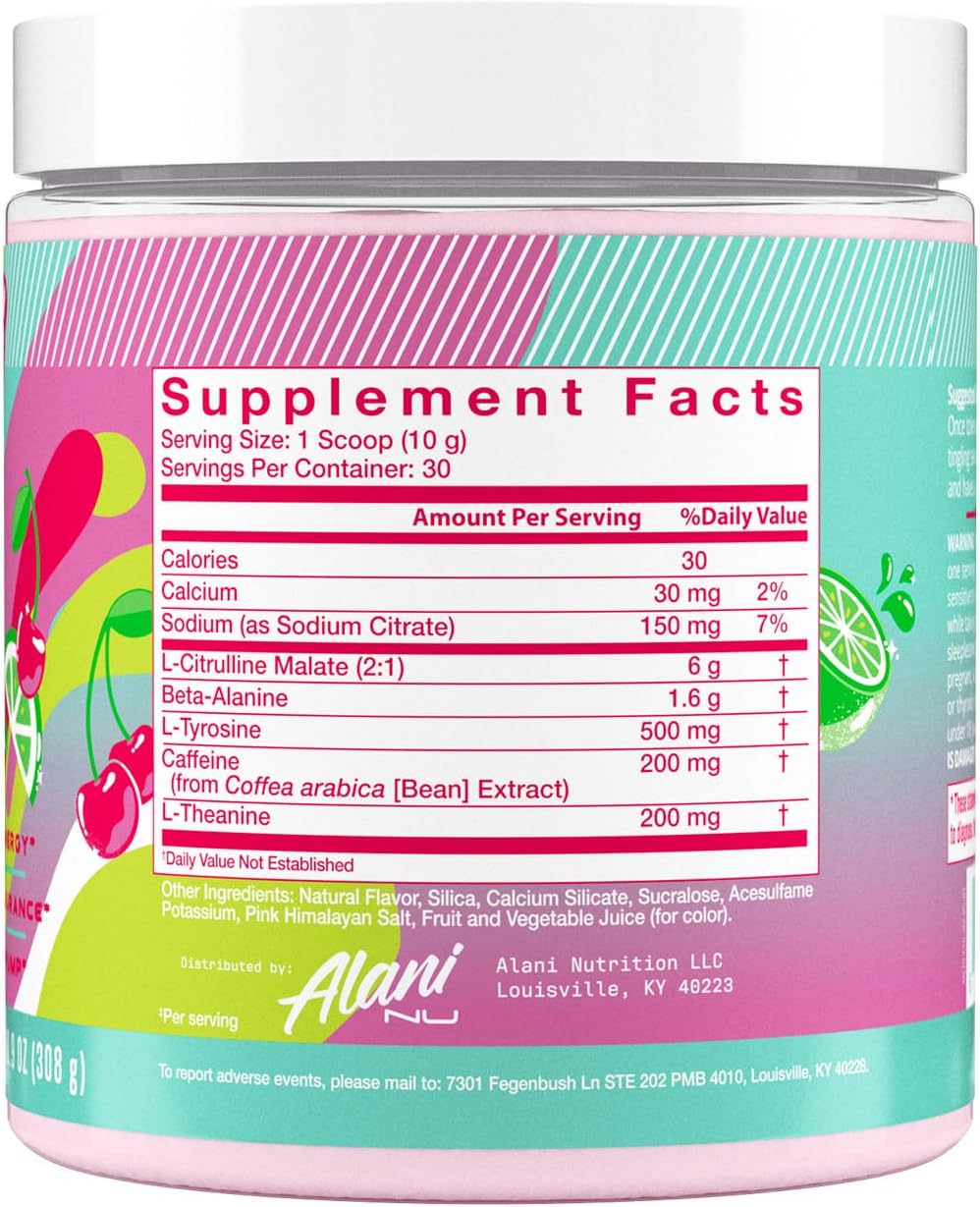 cherry-twist-pre-workout-powder---energy-boost-endurance-supplement-with-200mg-caffeine---sugar-free-amino-blend---30-servings-2