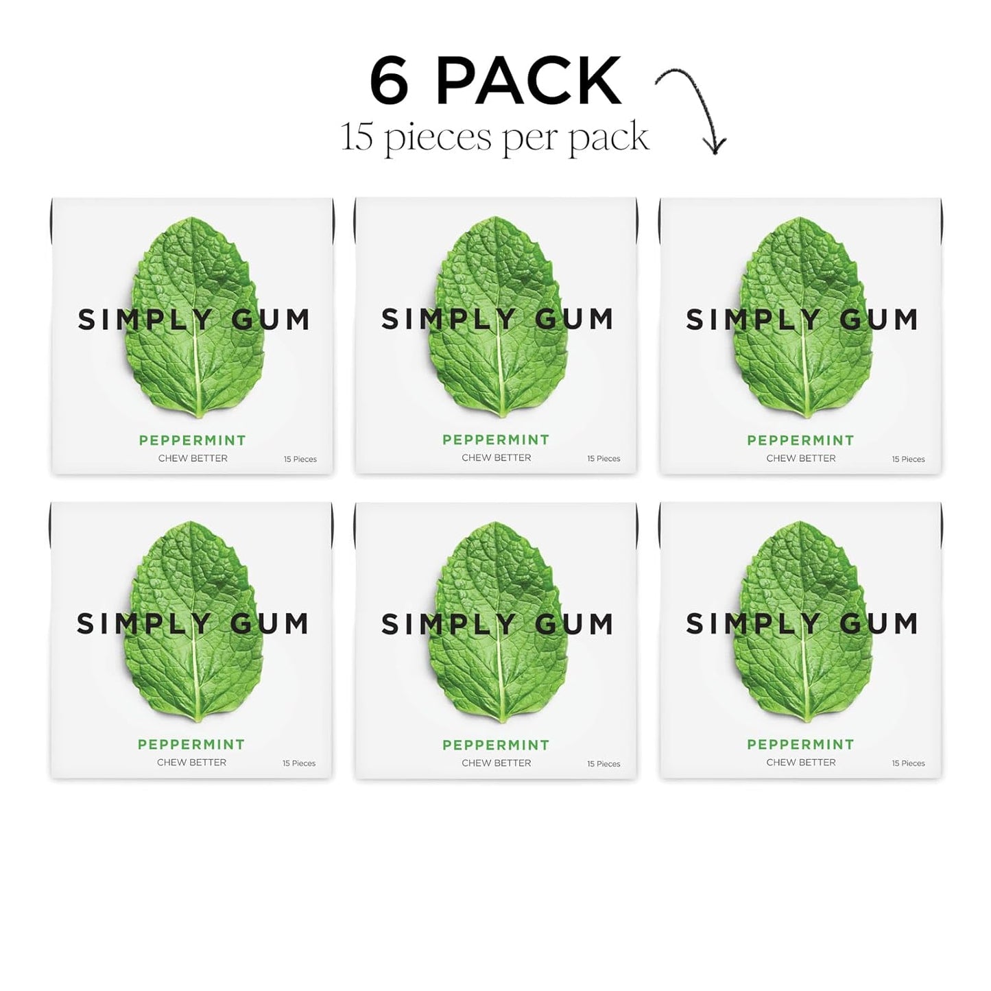peppermint-plant-based-chewing-gum---pack-of-six-90-pieces---simply-gum---synthetic-plastic-aspartame-and-non-gmo-free-3