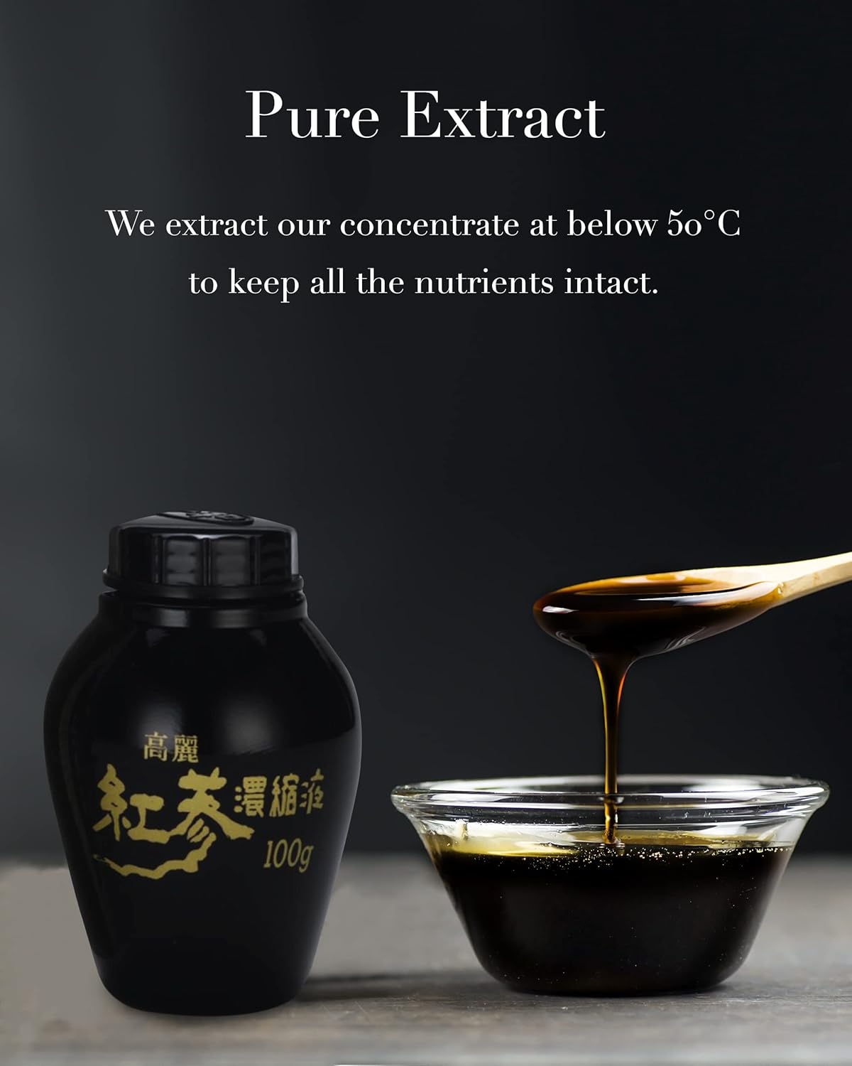 100-pure-korean-ginseng-extract-tea---353-oz-100g---immunity-boost---ginsenoside-1500mg---ilhwa-2