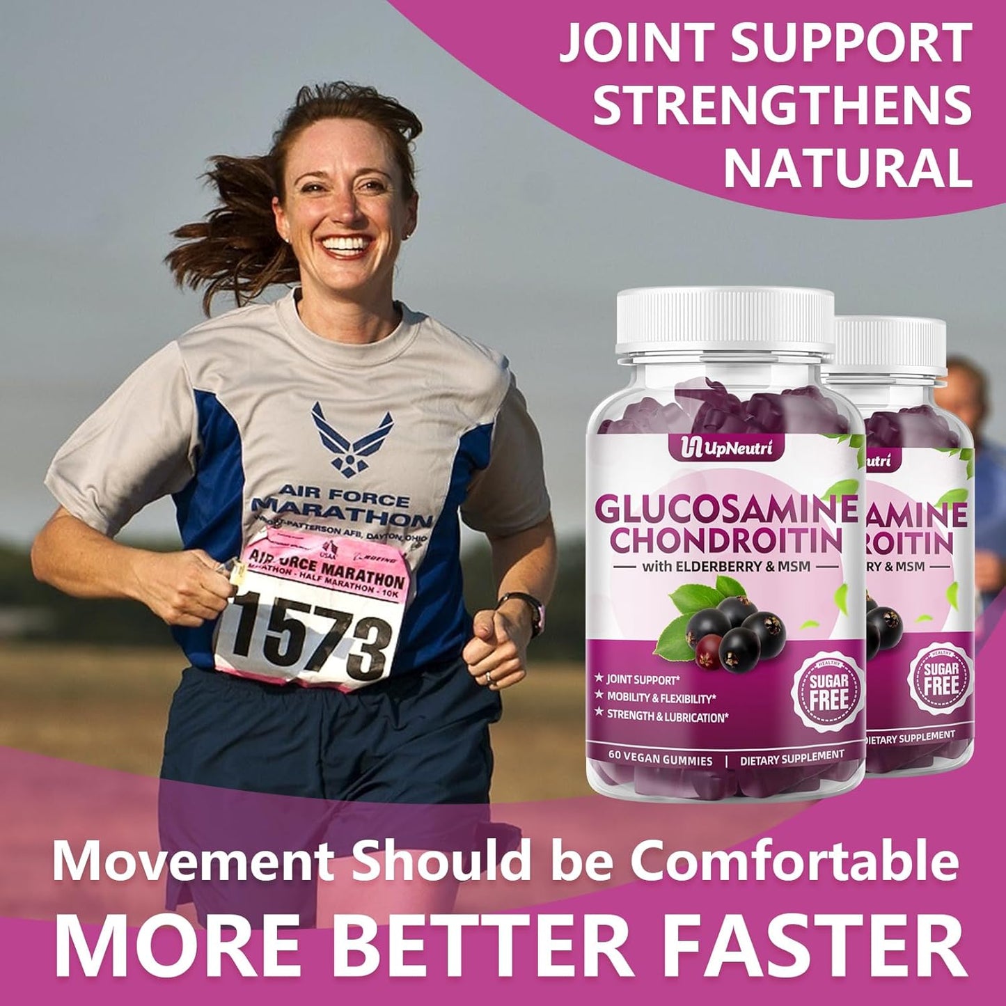 sugar-free-upneutri-glucosamine-chondroitin-gummies---1500mg-extra-strength-joint-support-supplement-with-msm-turmeric-for-men-women---60-count-7