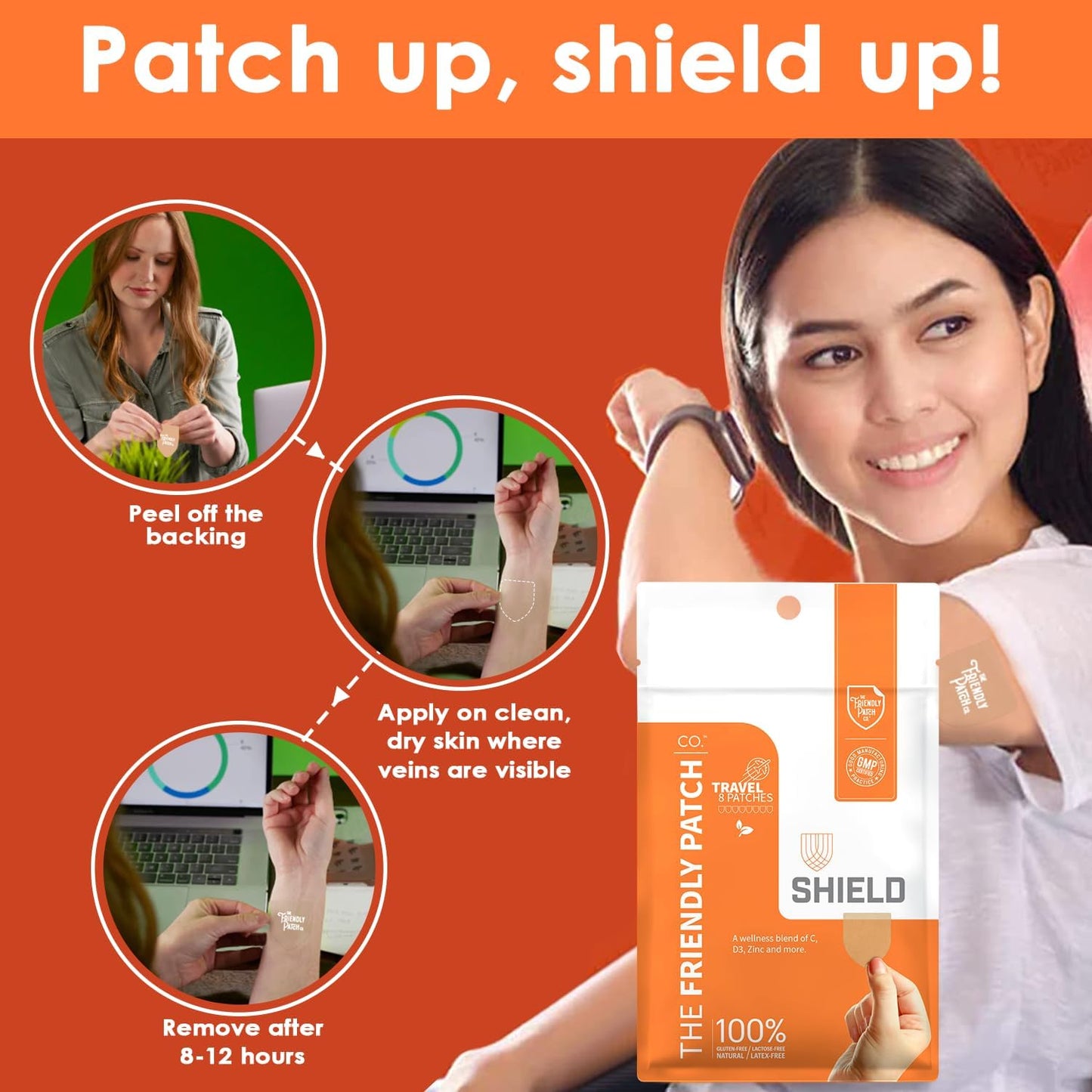 the-friendly-patch-shield-patch---d3-c-zinc-wellness-patches---travel-8-pack---wercsmart-certified-4