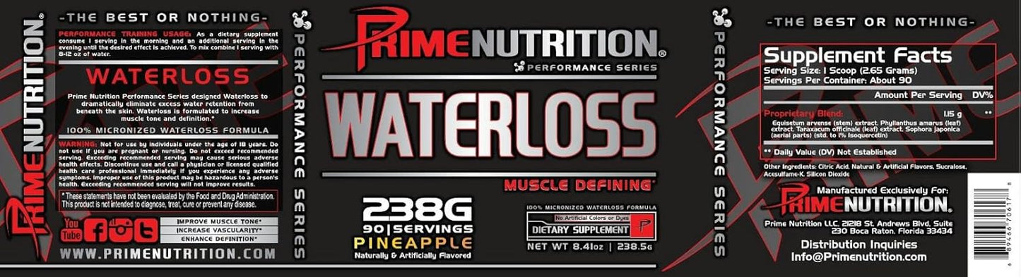 muscle-defining-water-loss-supplement-by-prime-nutrition---90-servings-238g-pineapple-flavor-2