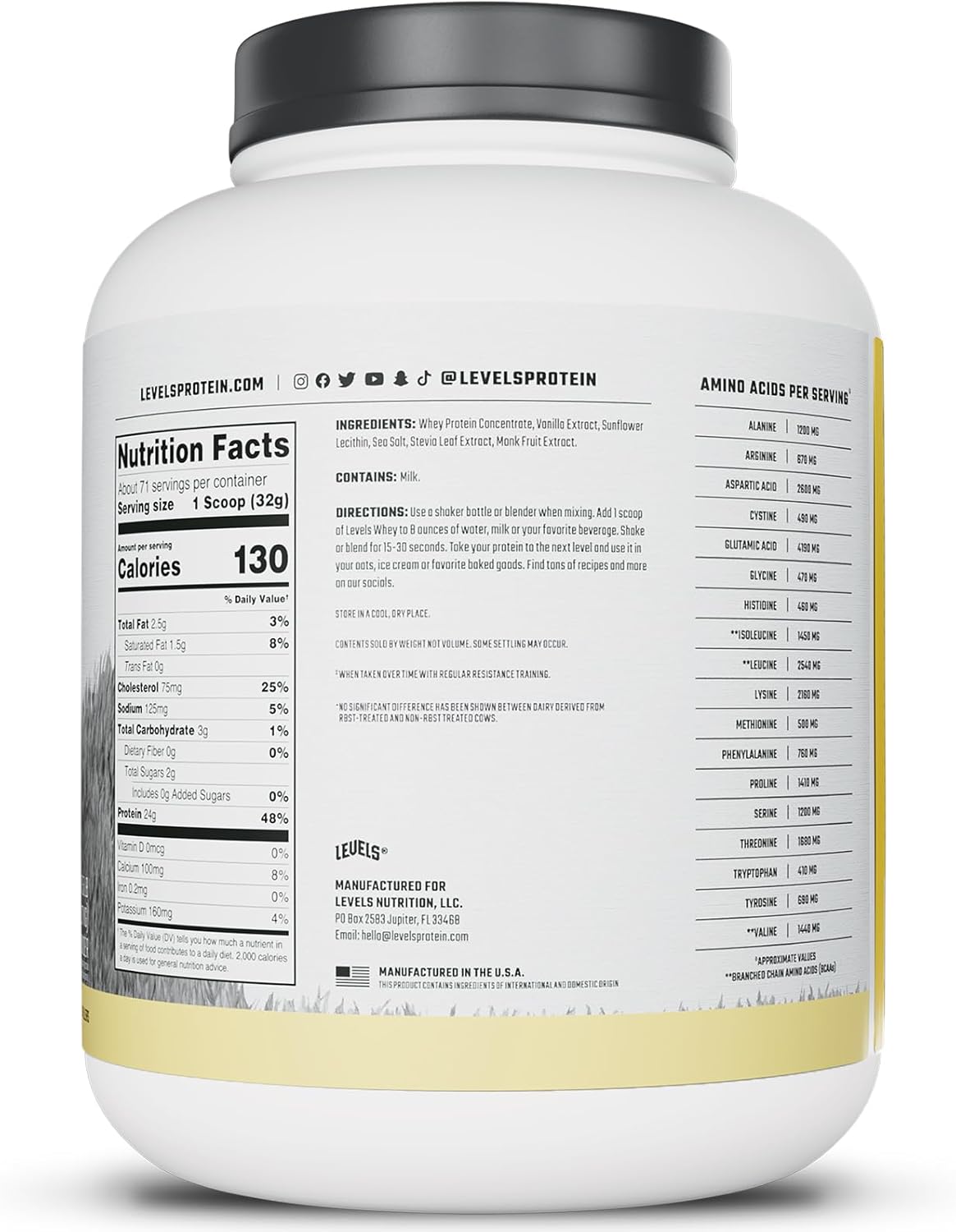 levels-grass-fed-whey-protein-powder---vanilla-bean-flavor-5lb-24g-protein-no-artificial-ingredients-included-7