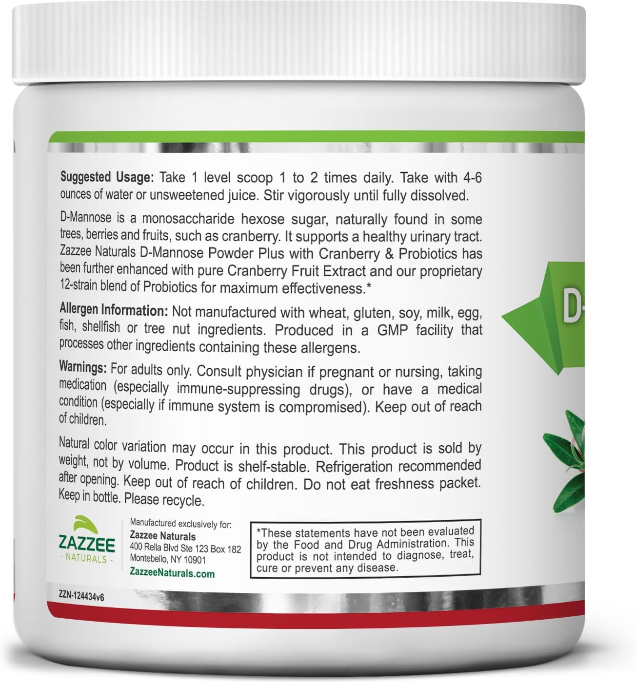 premium-d-mannose-powder-with-probiotics-cranberry-extract---2000mg-67-servings-fast-acting---vegan-gluten-free-non-gmo-all-natural---65-oz-9